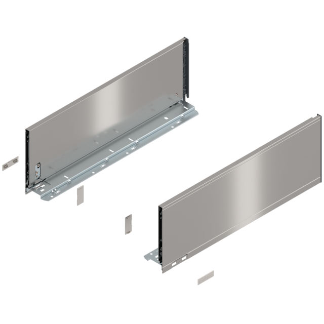 LEGRABOX pure drawer side set height C