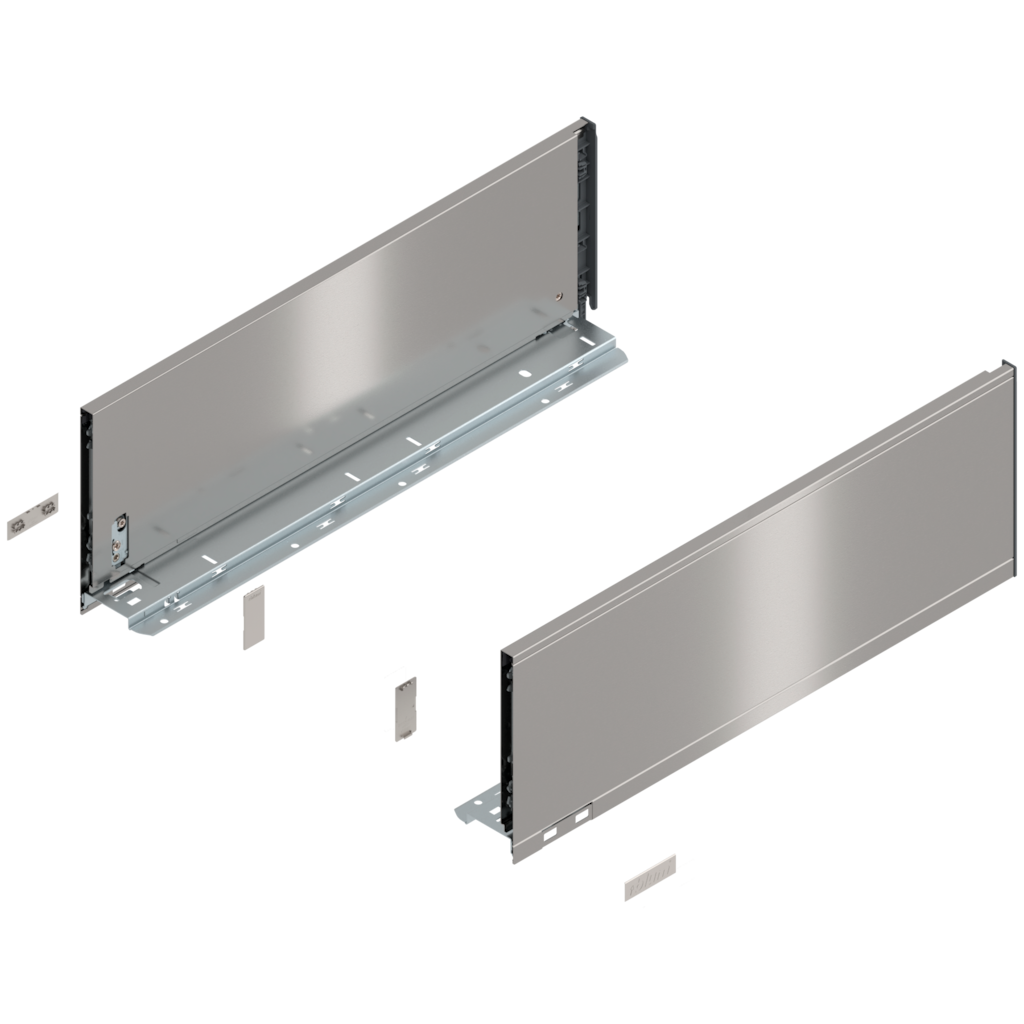 LEGRABOX pure drawer side set height C