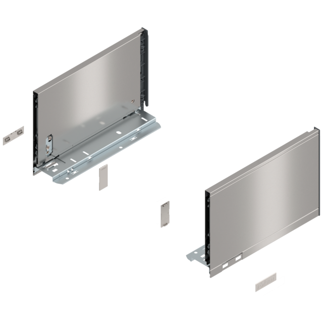 LEGRABOX pure drawer side set height C
