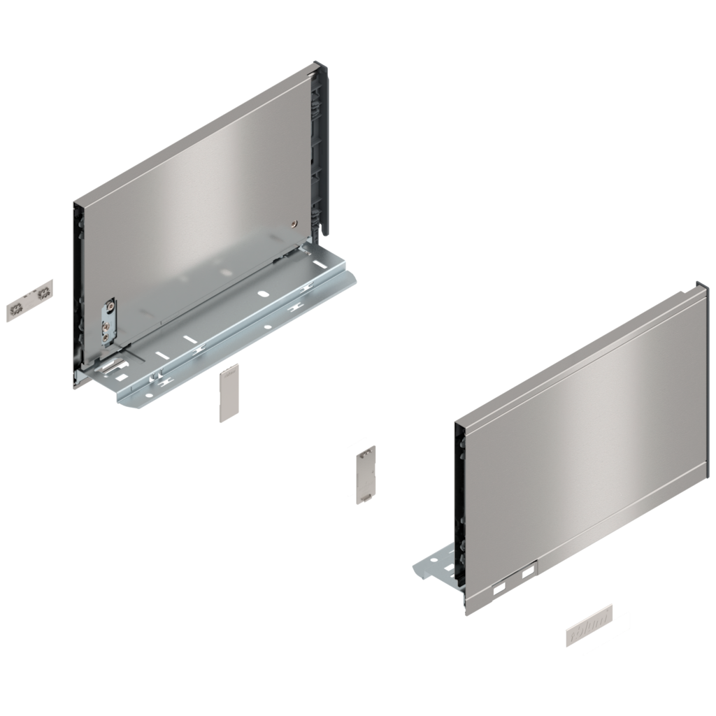 LEGRABOX pure drawer side set height C