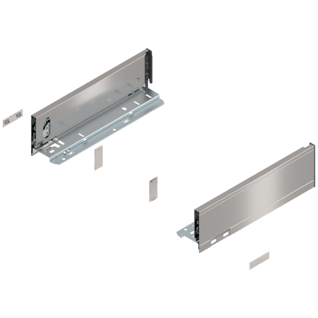 LEGRABOX pure drawer side set height M