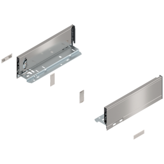 LEGRABOX pure drawer side set height M