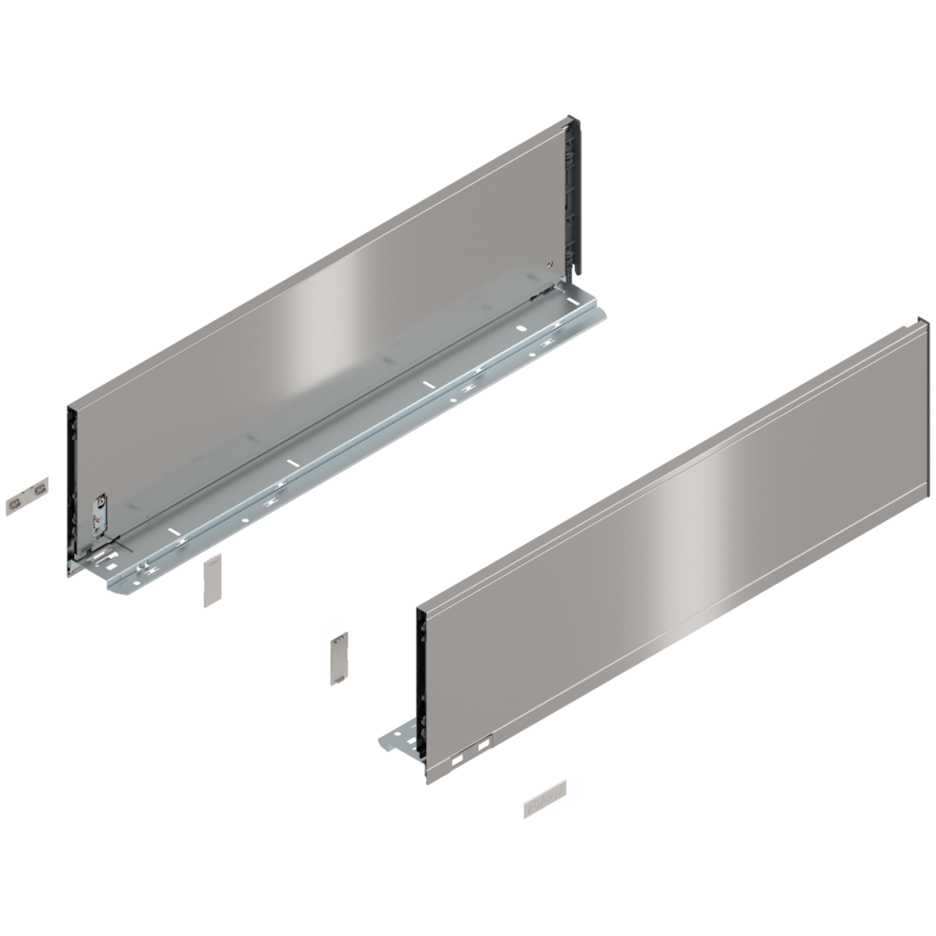 LEGRABOX pure drawer side set height C