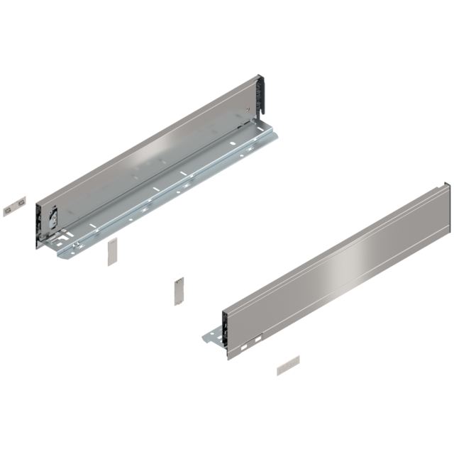 LEGRABOX pure drawer side set height M