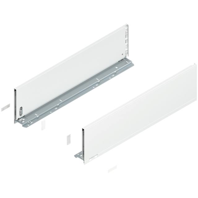 LEGRABOX pure drawer side set height C