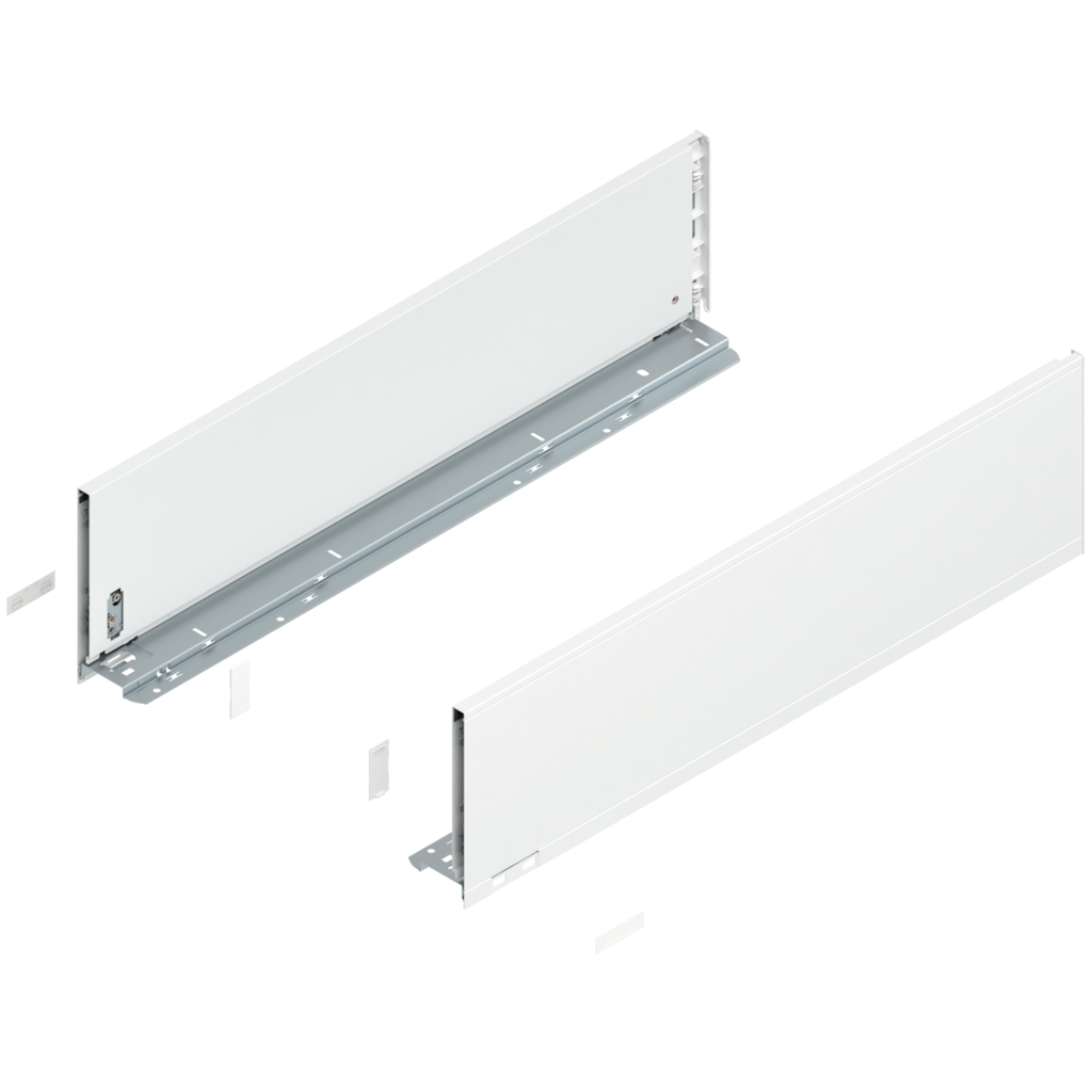LEGRABOX pure drawer side set height C