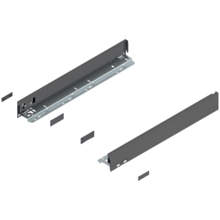 LEGRABOX pure drawer side set height N