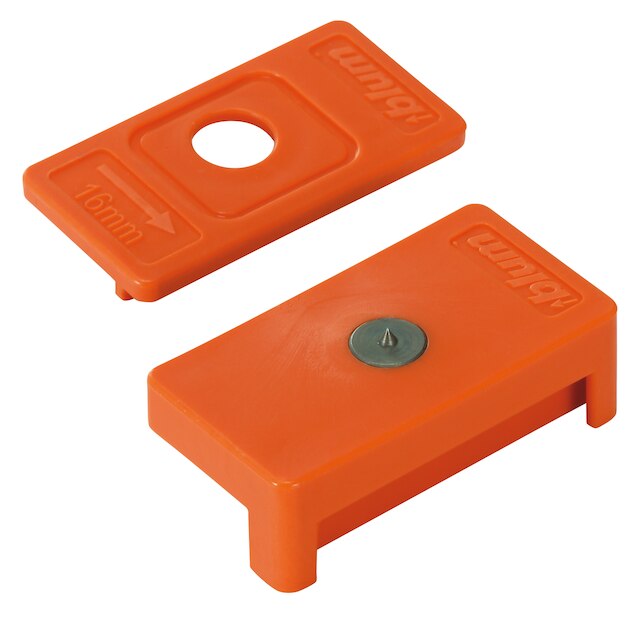 Marking template for catch plates
