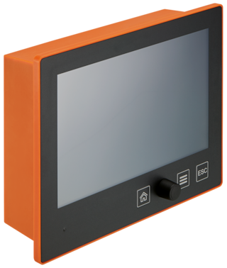 EASYSTICK computer MINIPRESS top, RAL 2004 pure orange