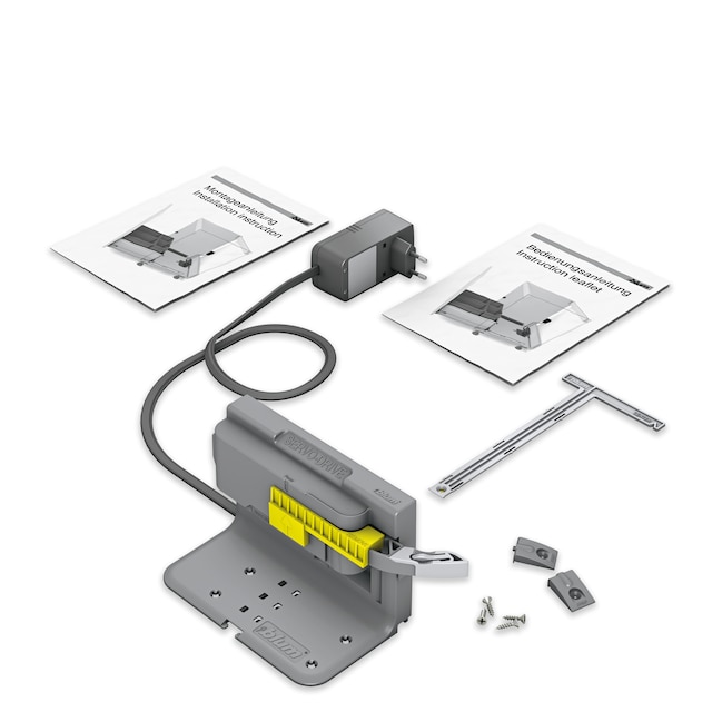 SERVO-DRIVE uno bottom mount waste bin solution