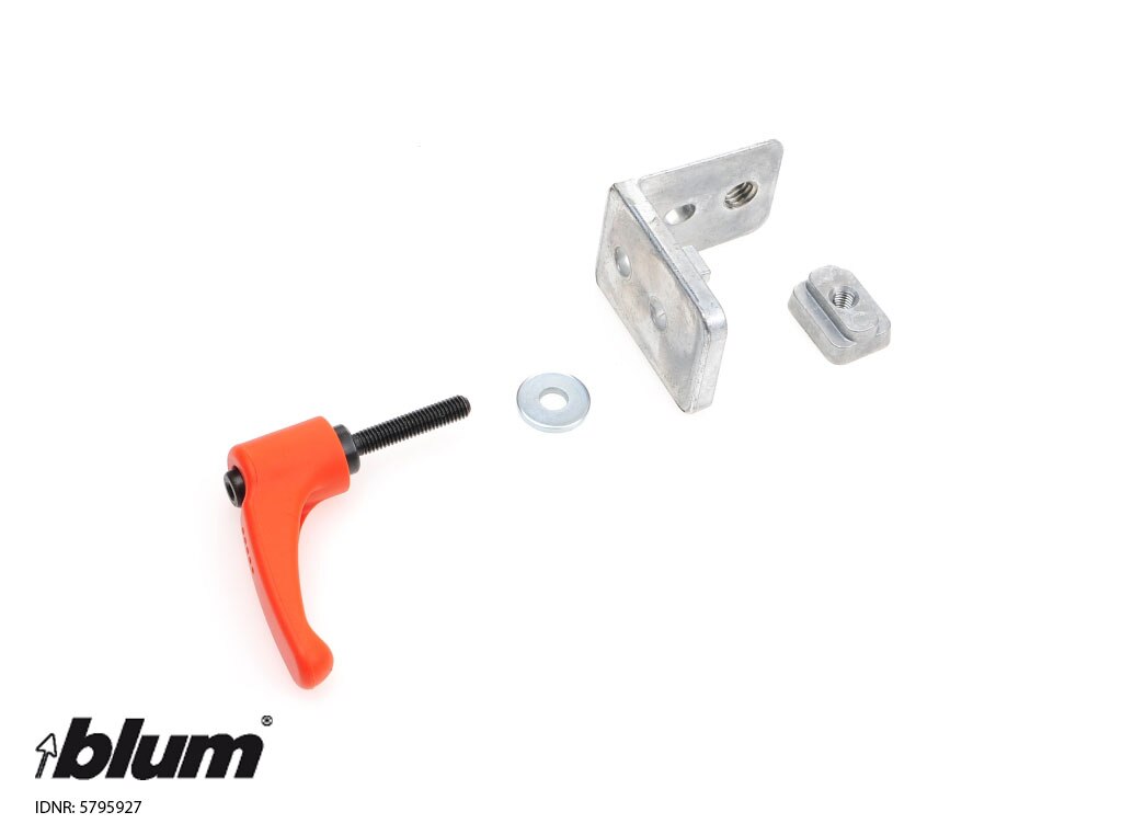 BOXFIX P width stop with accessories