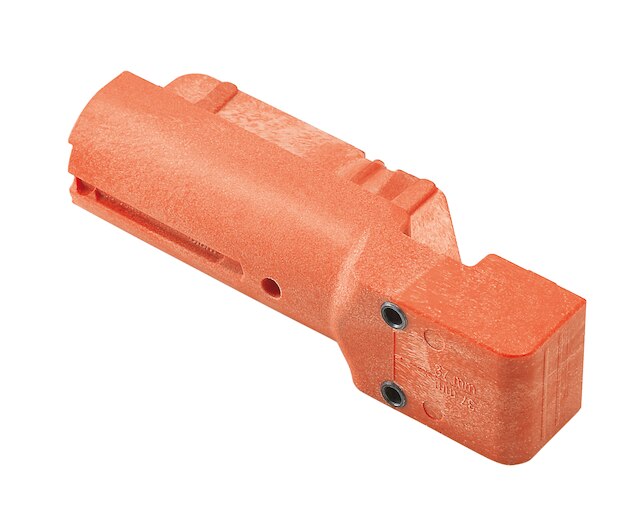 Drilling template for cabinet connectors
