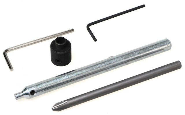 Tool set for drilling template