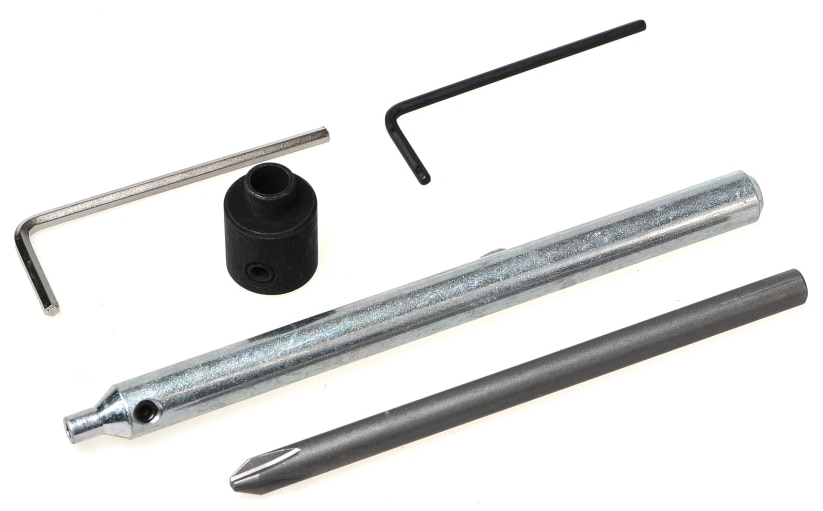 Tool set for drilling template