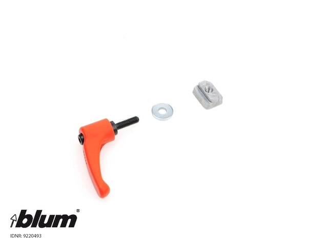 Clamping lever set