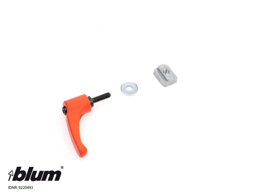 Clamping lever set