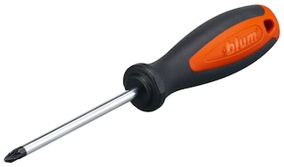 Screwdriver cross slotted screws, Pozidrive PZ 2