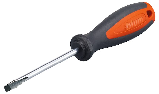 Screwdriver slotted screws, slot 1