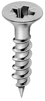 Chipboard screw length 16 mm
