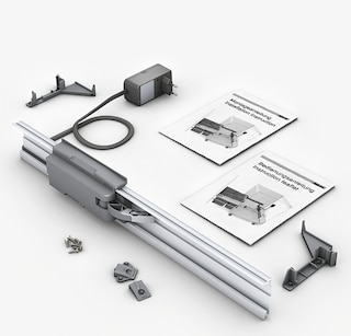 SERVO-DRIVE uno top mount waste bin solution
