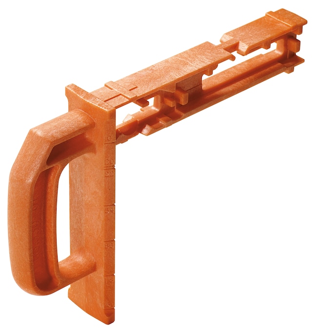 MINIFIX positioning template for cabinet profiles