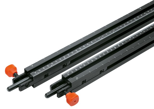Extension ruler left/right