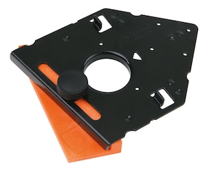 Drilling template for hinges Ø 2.5 mm