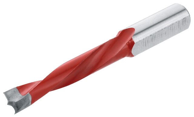  drill bit for dowels diameter 8 mm, direction of rotation left