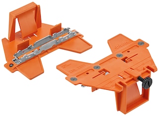 Marking template for AVENTOS HS top, HL top, HK top front fixing bracket