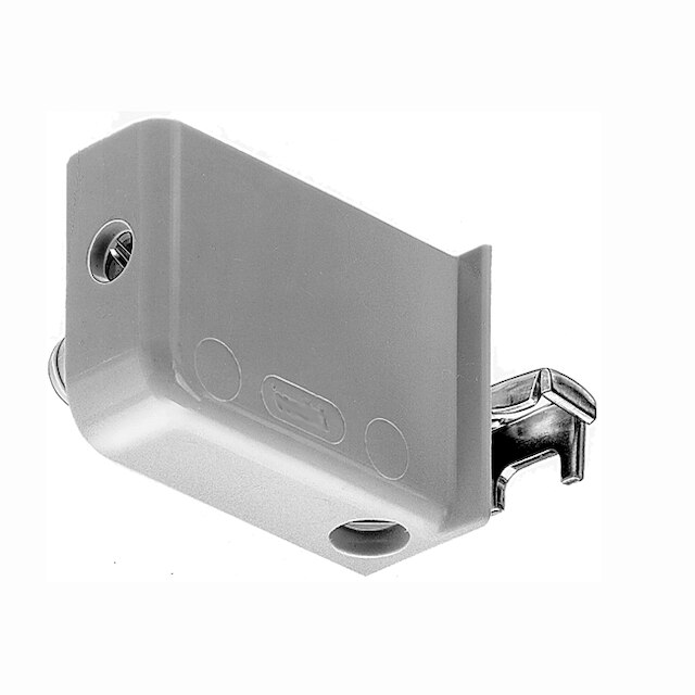 Wall hanging bracket left, knock-in, white