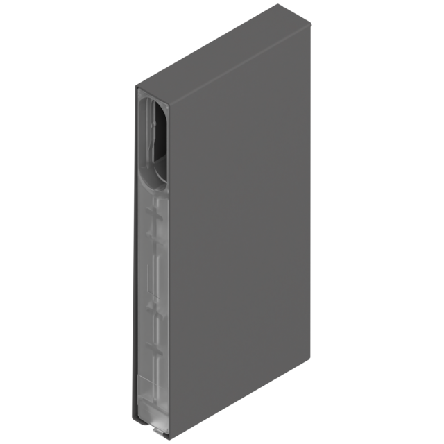 MERIVOBOX BOXCOVER E front left orion grey matt