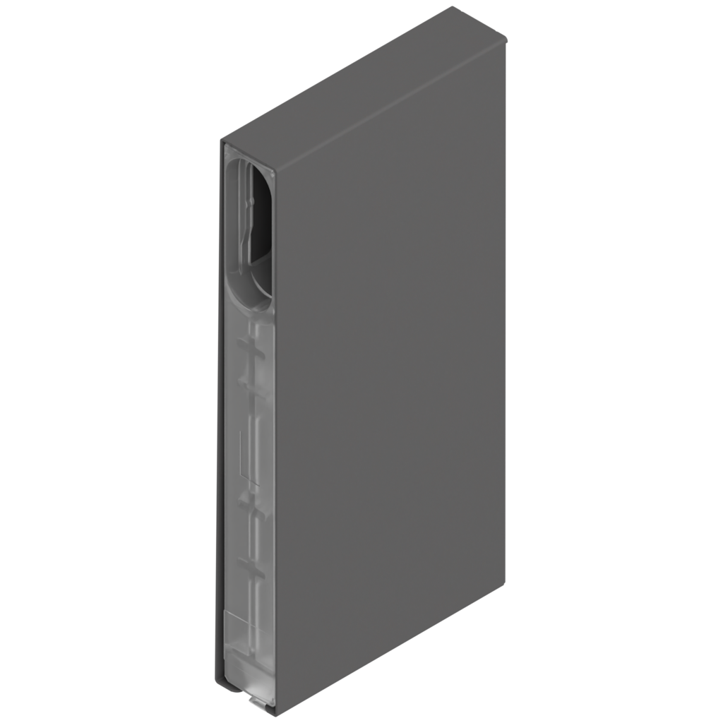 MERIVOBOX BOXCOVER E front left orion grey matt