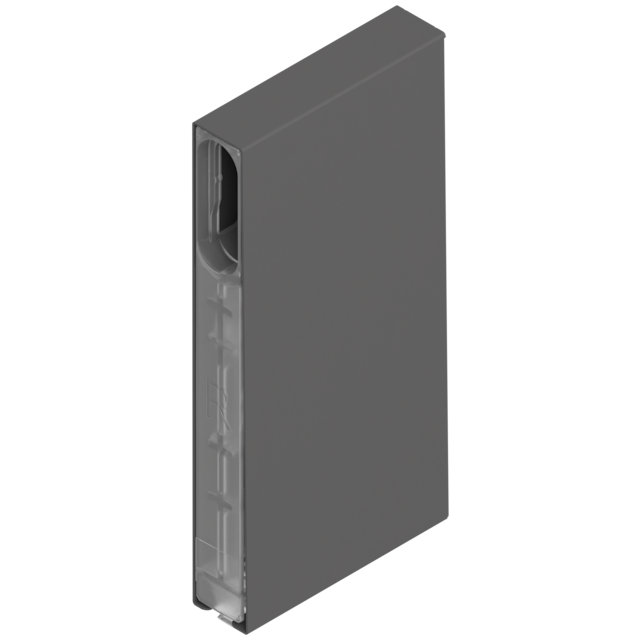 MERIVOBOX BOXCOVER E front right orion grey matt