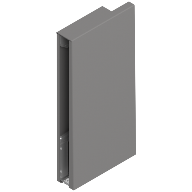 MERIVOBOX BOXCOVER E rear right indium grey matt