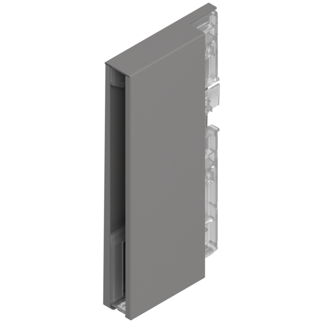 MERIVOBOX BOXCOVER E rear left indium grey matt