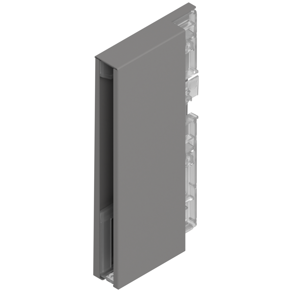 MERIVOBOX BOXCOVER E rear left indium grey matt