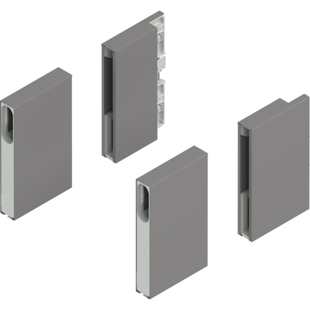 MERIVOBOX BOXCOVER E front left/right indium grey matt
