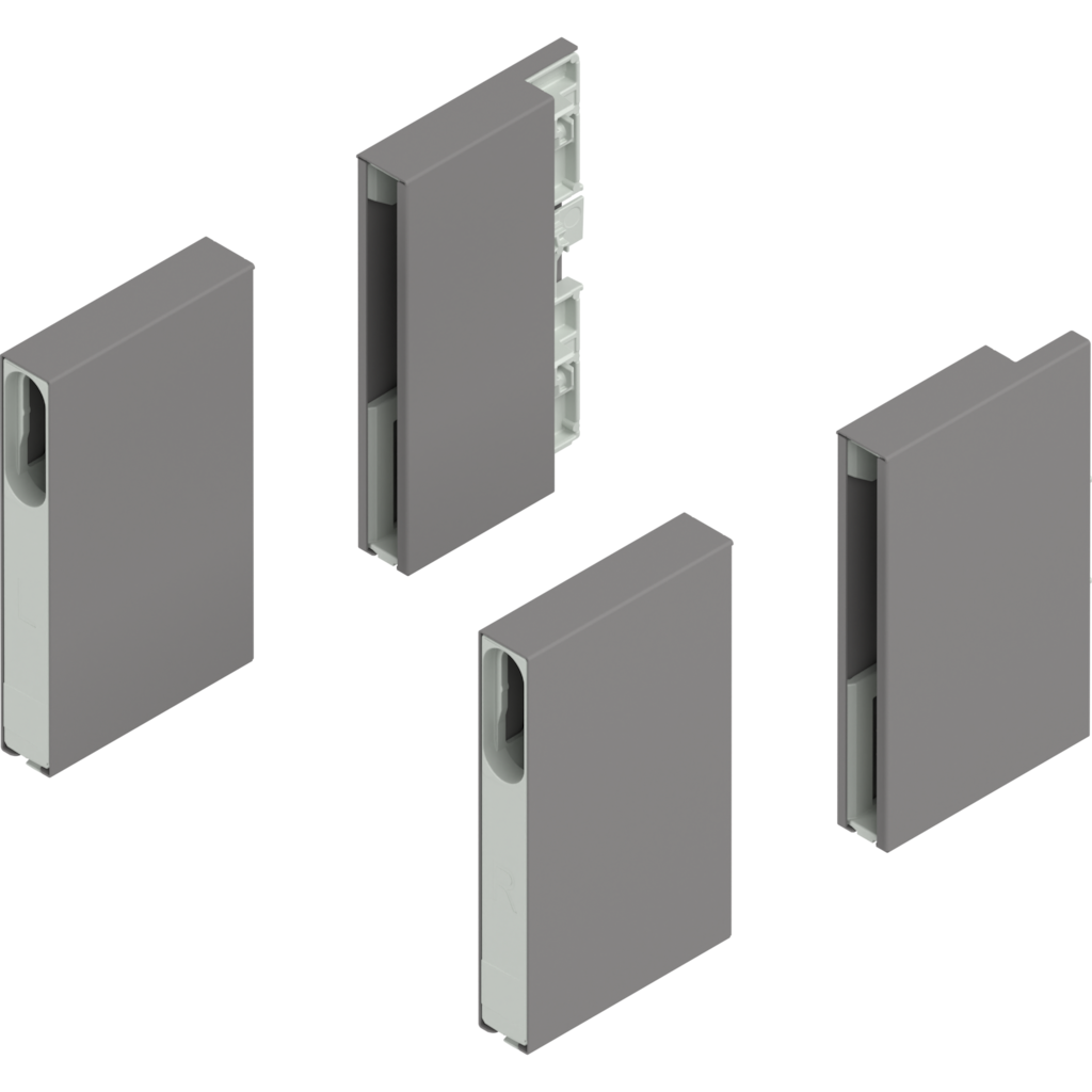 MERIVOBOX BOXCOVER E front left/right indium grey matt