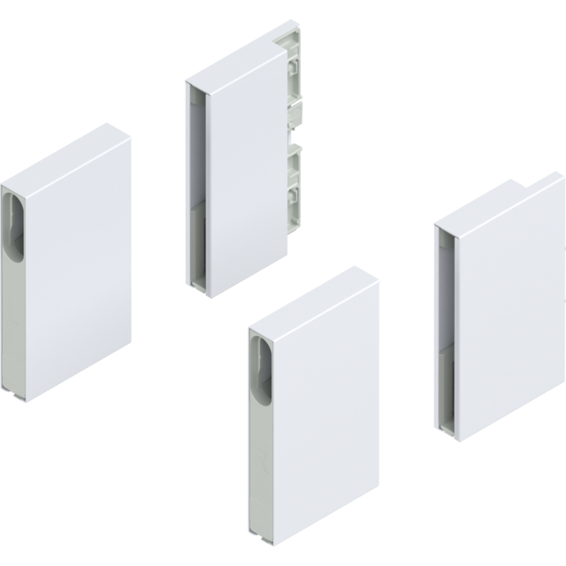 MERIVOBOX BOXCOVER E front left/right silk white matt