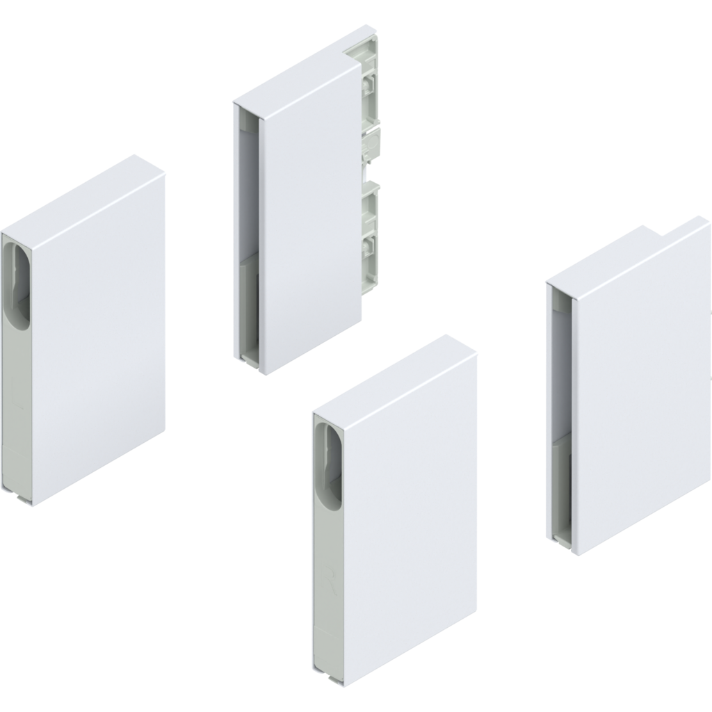MERIVOBOX BOXCOVER E front left/right silk white matt