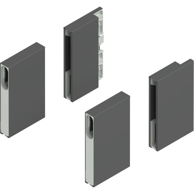 MERIVOBOX BOXCOVER E front left/right orion grey matt
