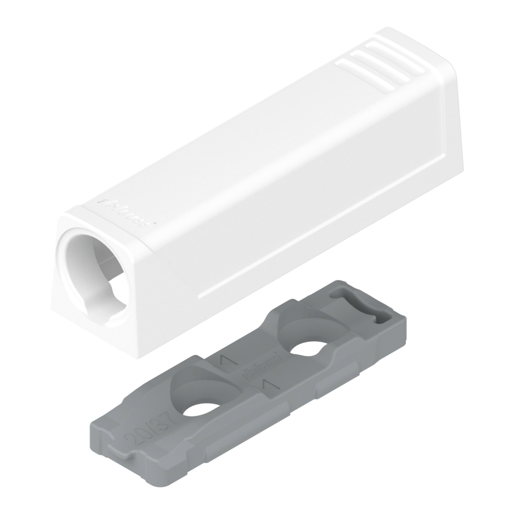 TIP-ON adapter plate, set horizontal short version