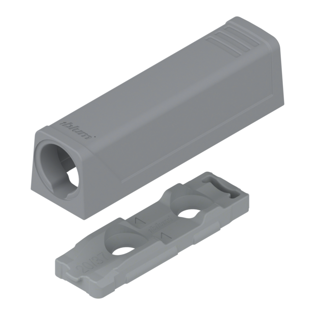 TIP-ON adapter plate, set horizontal short version