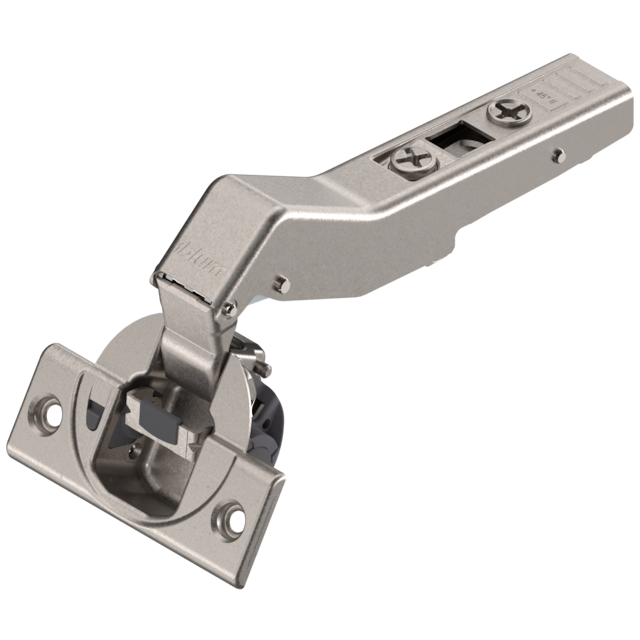 CLIP top BLUMOTION angled hinge cabinet angle 45°
