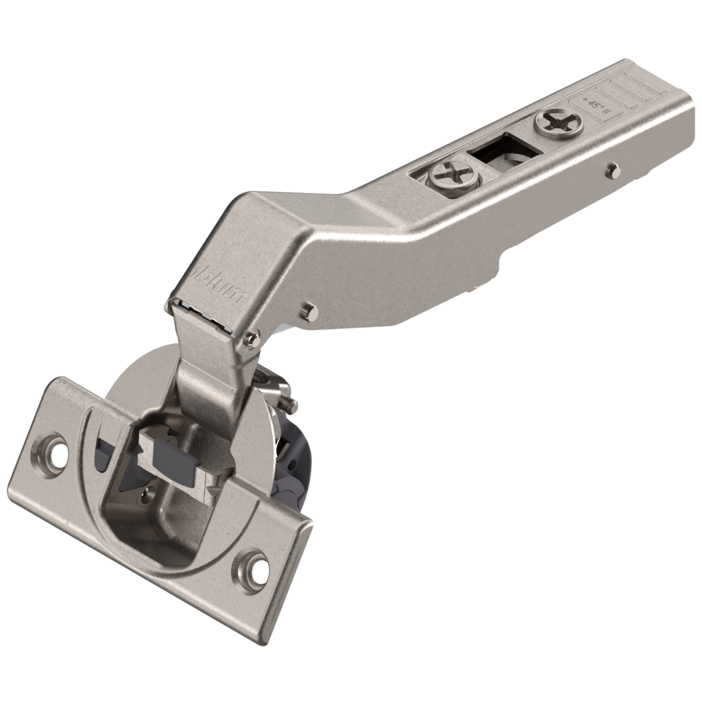 CLIP top BLUMOTION angled hinge cabinet angle 45°