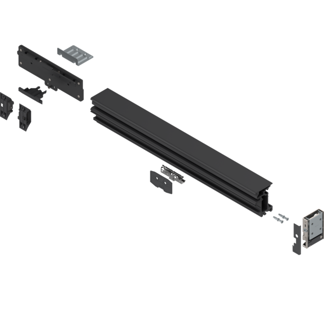 REVEGO duo assembly set for double and single door combined internal width within the application 700.0 mm