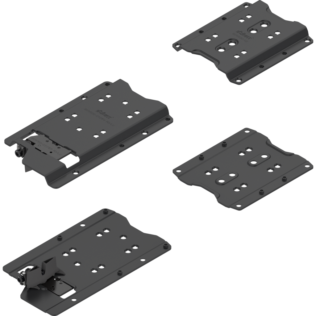REVEGO uno pocket connector set right / Pocket design without plinth / Pocket side thickness 15-19 mm
