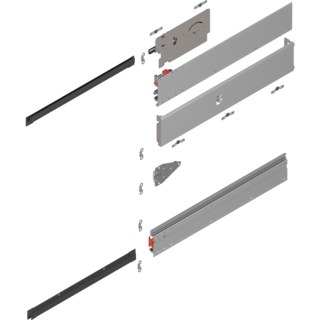 REVEGO uno pocket profile set left NL 450 mm