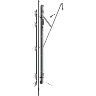 REVEGO uno hinge bracket set left Pocket height 1807-1956 mm