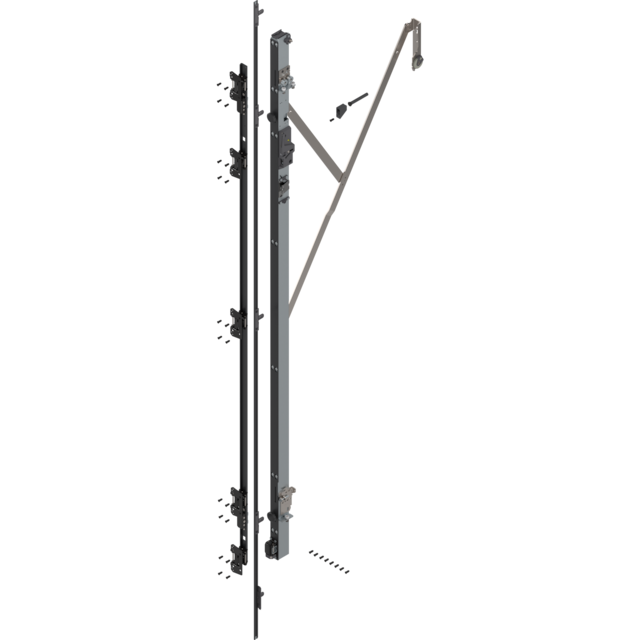 REVEGO uno hinge bracket set left Pocket height 2407-2556 mm